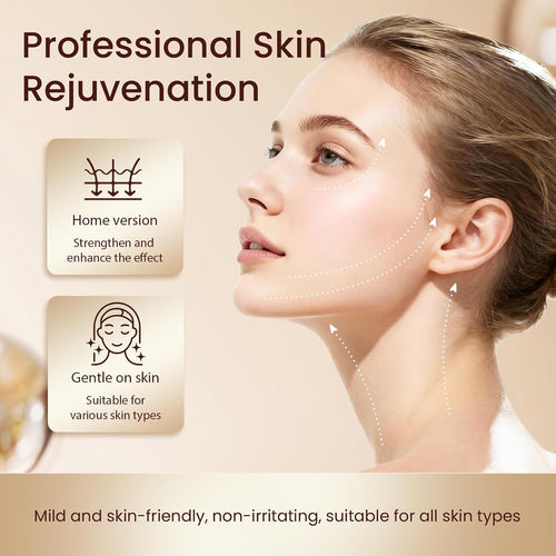 7-Color LED Facial and Neck Massager with 3 Beauty Modes for Lifting and Firming, USB Rechargeable Skin Care Device
