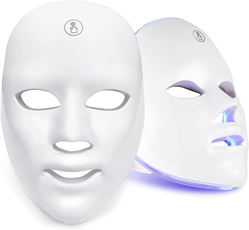 Revitalize Your Skin with the 7-Color USB Charging Photon Mask - Anti-Aging, Hydrating, and Wrinkle-Reducing Beauty Tool