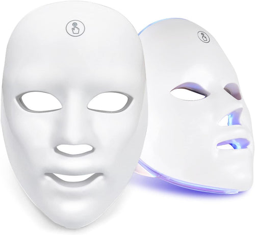 Revitalize Your Skin with the 7-Color USB Charging Photon Mask - Anti-Aging, Hydrating, and Wrinkle-Reducing Beauty Tool