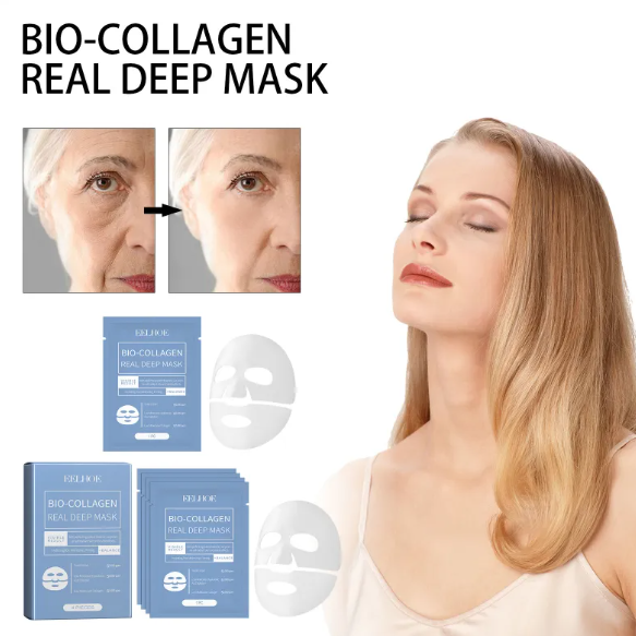 Hydrating Face Mask - Bio Collagen, Deep Healing, Instant Rejuvenation