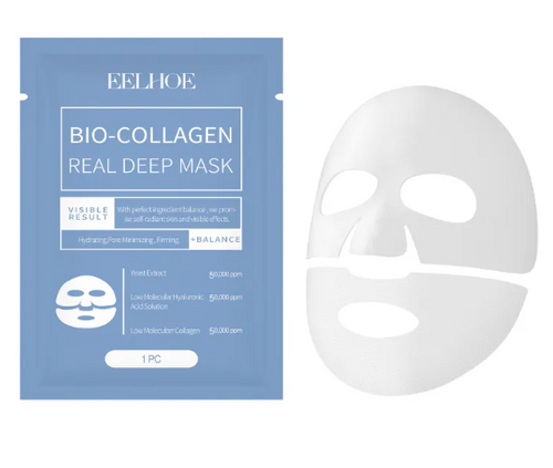 Hydrating Face Mask - Bio Collagen, Deep Healing, Instant Rejuvenation