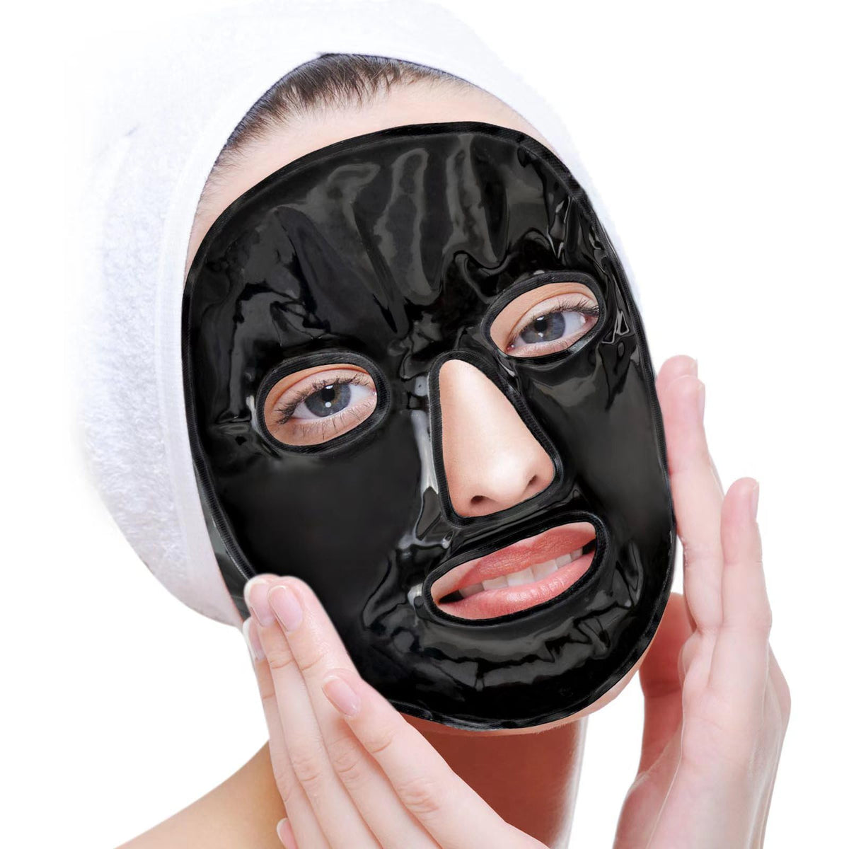 GlowFreeze Ice Facial Mask - Instant Cooling & De-Puffing Beauty Mask (Reduces Puffiness, Soothing Skin, Refreshed Look)